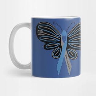 Diabetic Butterfly you can do this Mug